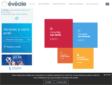 Tablet Screenshot of eveole.com